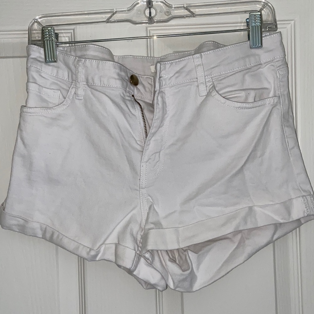 White shorts